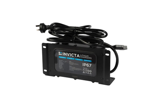 SNLC24V20HD Invicta Lithium Heavy Duty IP67 Charger 24V 20Amp