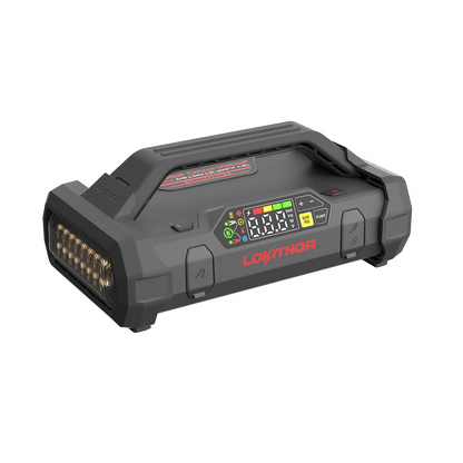 LO-JA301PRO LOKITHOR Essential 4-in-1 Jump Starter Pack 2500A + Digital Air Pump Compressor + LED Torch + USB Power Bank