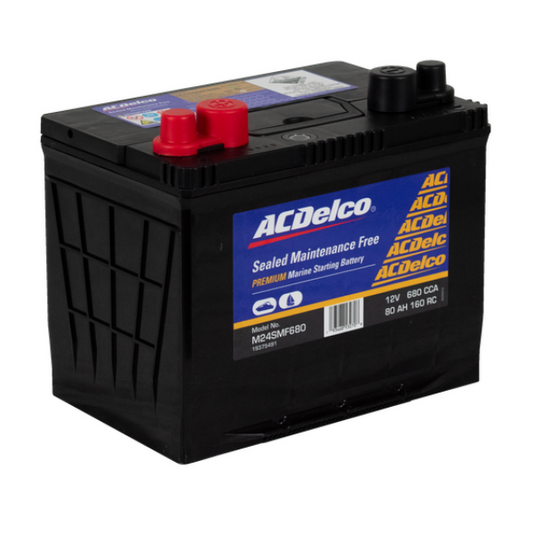 ACM24SMF680 ACDelco MARINE MF50ZZ HIGH CCA