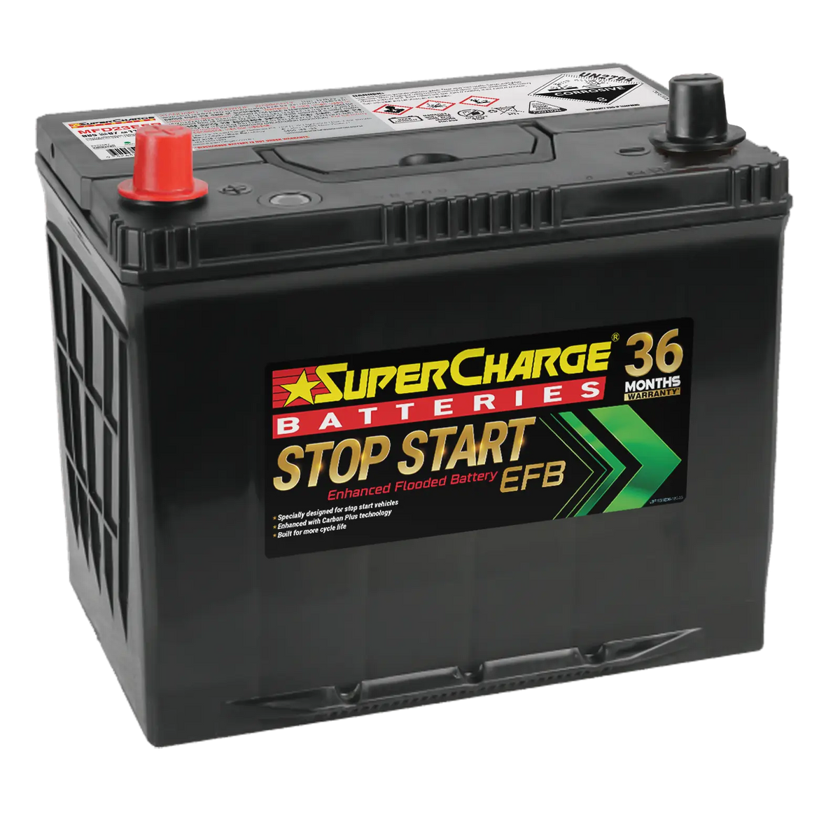 MFD23EFR Supercharge Stop-Start EFB D23