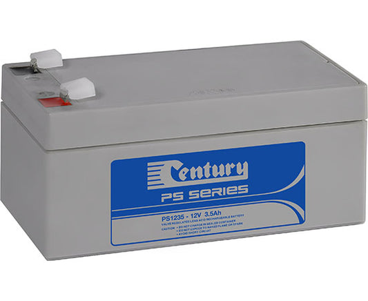 PS1235 Century AGM Cycling Battery - 12V 3.5AH
