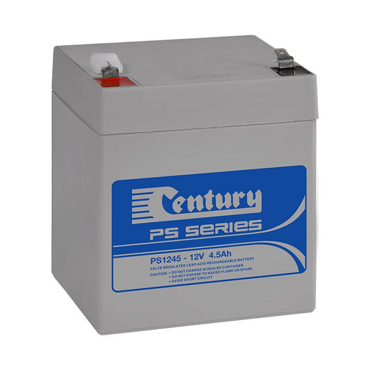 PS1245 Century AGM Battery (12V 4.5AH)