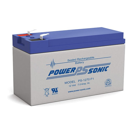 PS1270F1 Power-Sonic PS AGM Cycling Battery