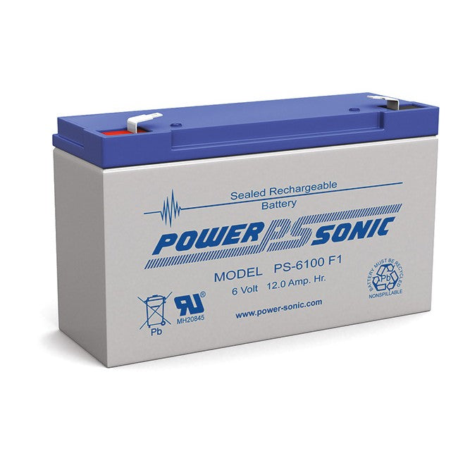 PS6100F1 Power-Sonic PS AGM Cycling Battery
