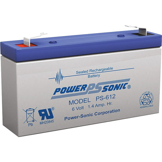 PS612 Power-Sonic PS AGM Cycling Battery