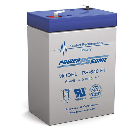 PS640 Power-Sonic PS AGM Cycling Battery