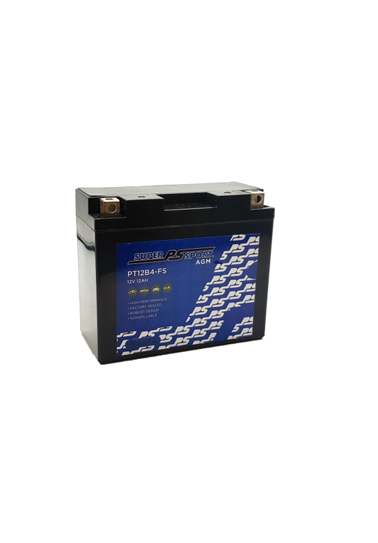 PT12B4-FS SuperSport AGM Motorcycle Battery