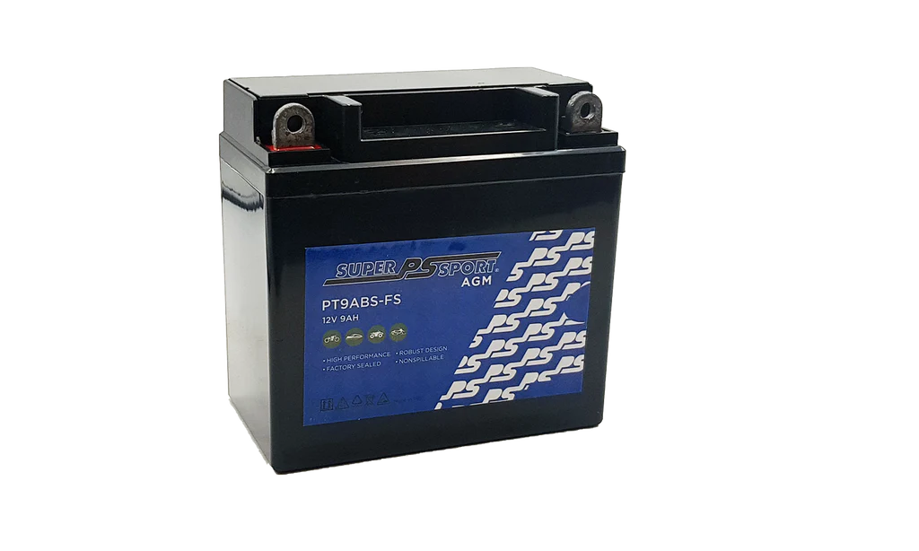 PT9ABS-FS SuperSport AGM Motorcycle Battery