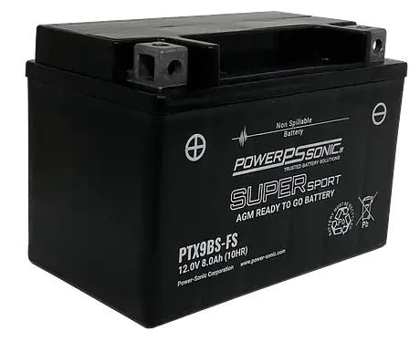PTX9BS-FS SuperSport AGM Motorcycle Battery