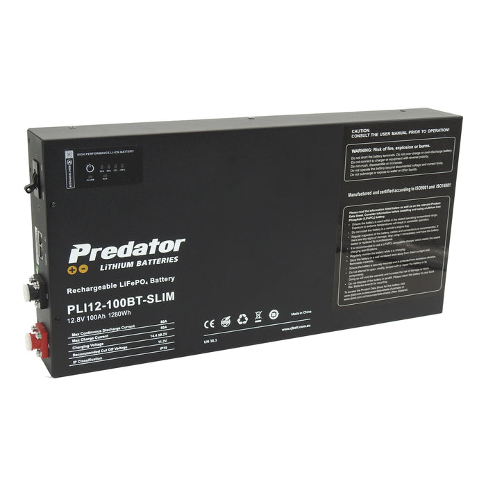 PLI12-100BT-SLIM Predator Lithium