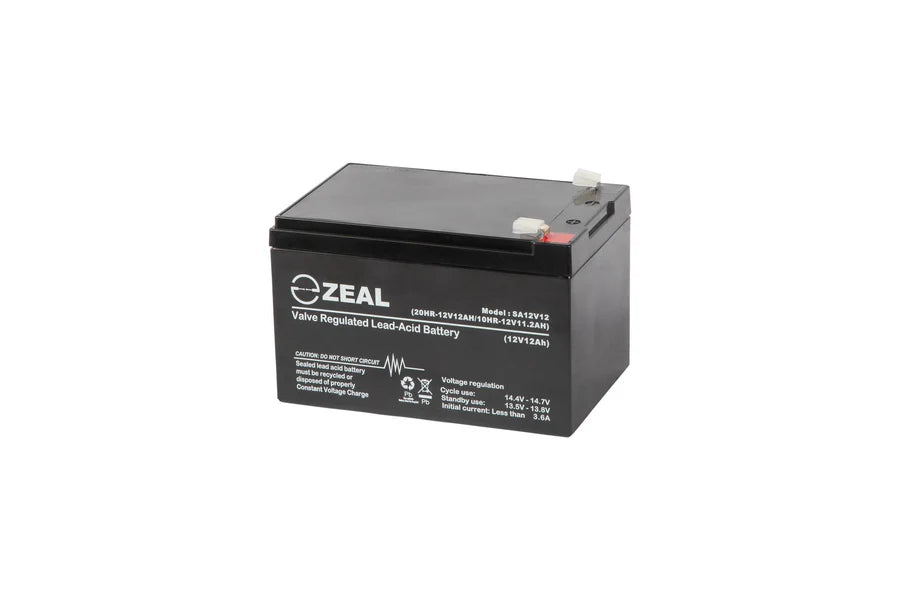 SA12V12 Zeal 12v 12Ah AGM Cycling Battery