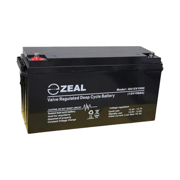 SA12V150C Zeal 12V 150Ah AGM Cycling Battery