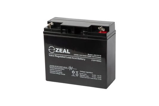SA12V18 Zeal 12v 18Ah AGM Cycling Battery