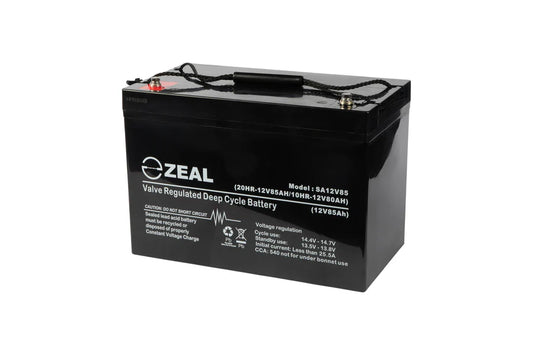 SA12V85 Zeal 12V 85Ah AGM Cycling Battery