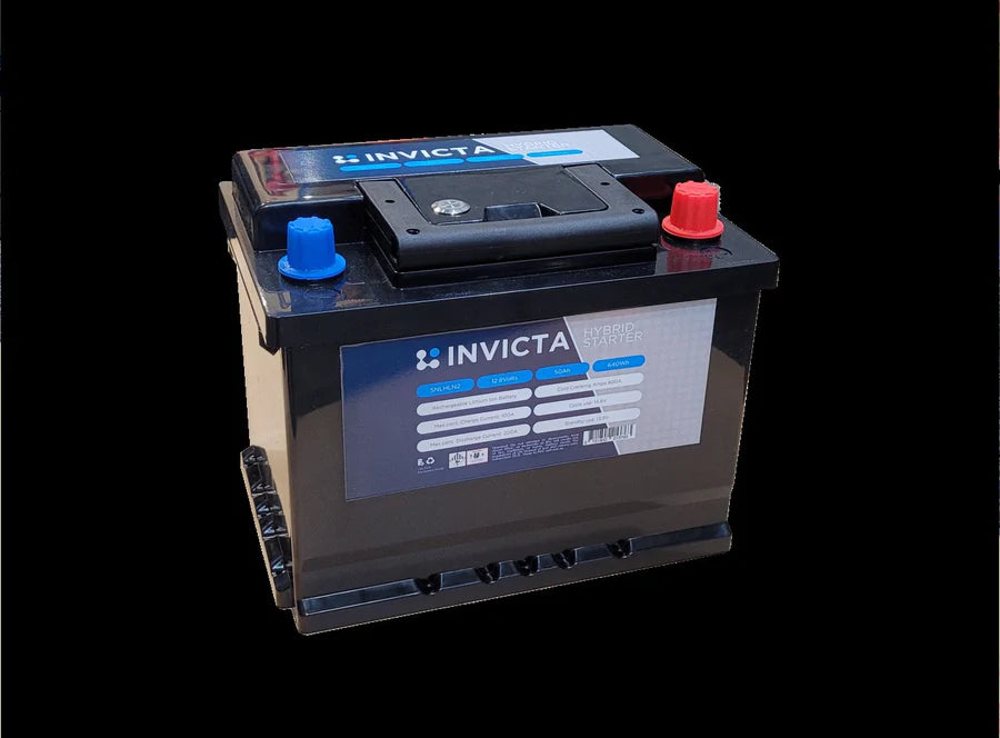 SNLHLN2 Invicta Hybrid Lithium LN2 12V 50Ah 800CCA