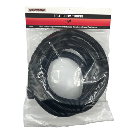 VoltFlow Corrugated Split Loom Tubes 3Metre - 16MM