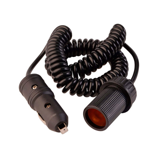 VoltFlow 12V Accessory Plug With Extension Socket Coil