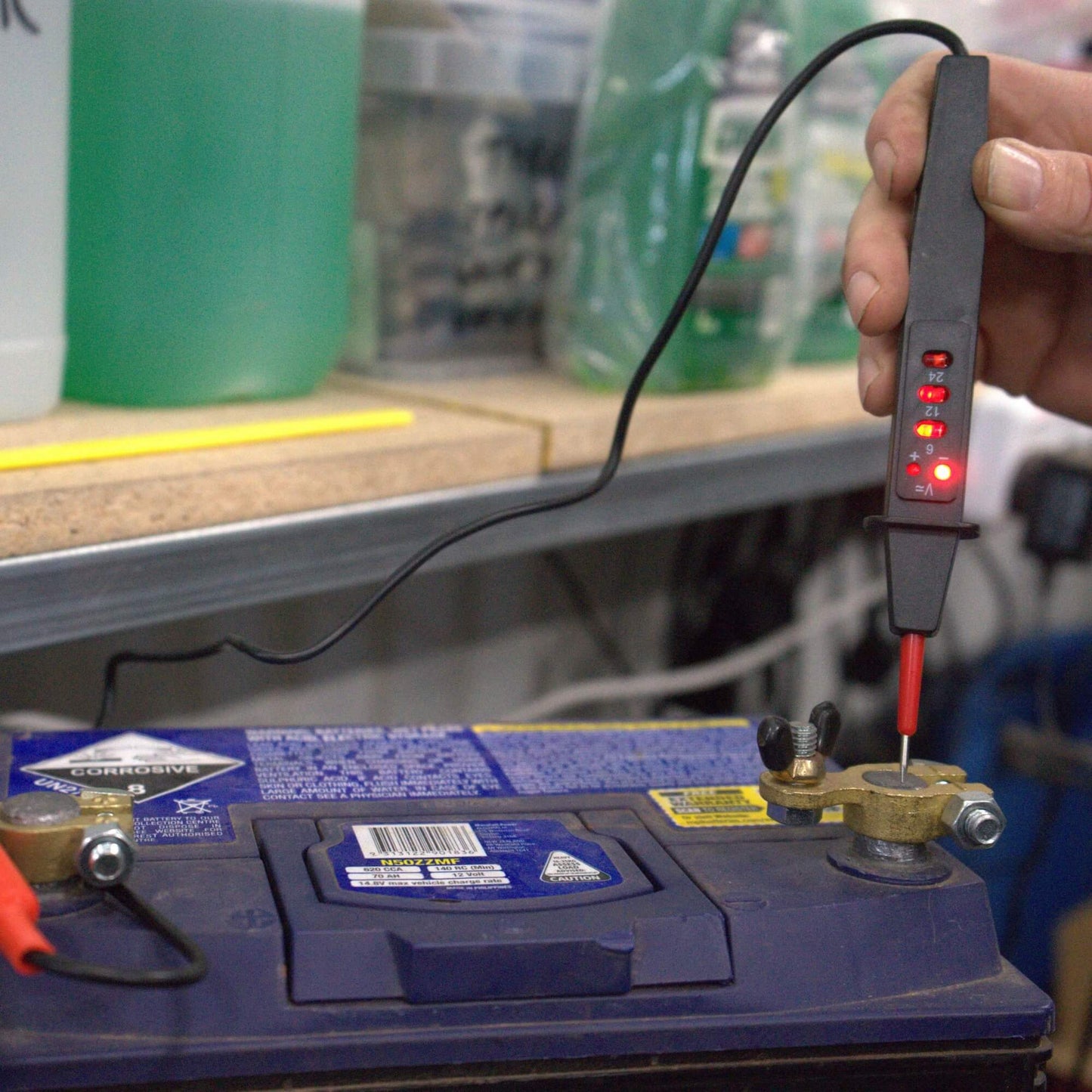 VoltFlow Circuit Tester 6V-24V LED Plastic