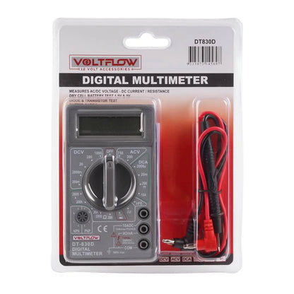 VoltFlow 6V-24V Digital Multimeter With Probe