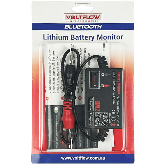 VoltFlow Lithium Bluetooth Battery Monitor