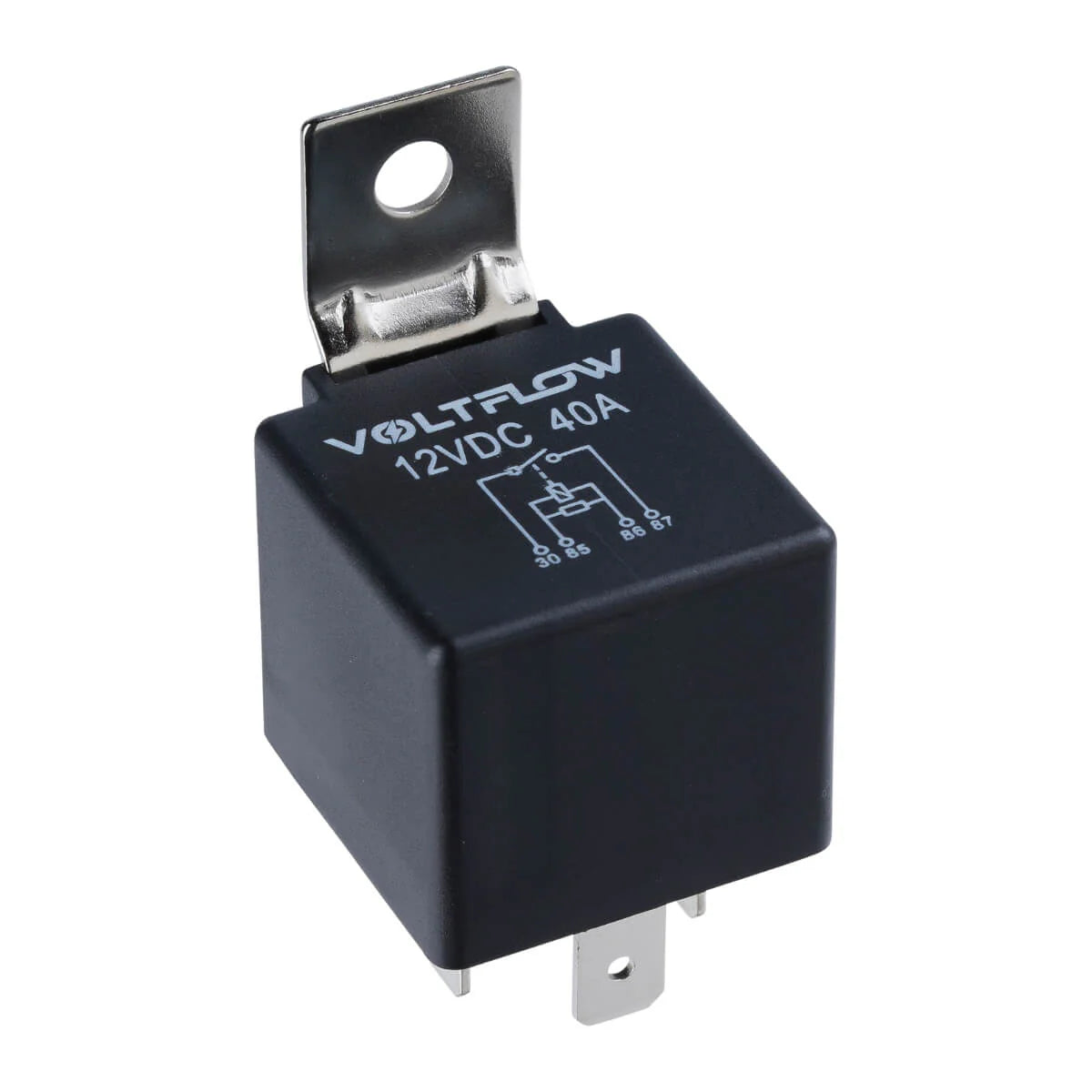 VoltFlow High-Capacity Relay - 40Amp 12V - 4 PIN