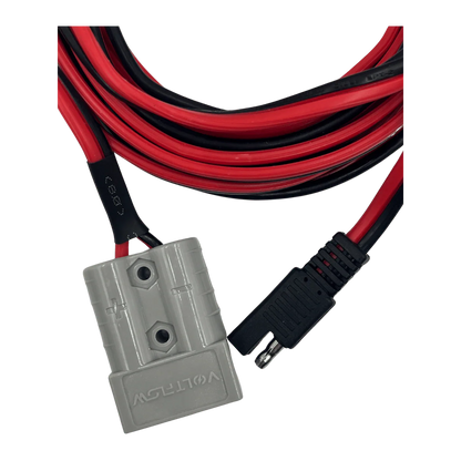 VoltFlow 12V Anderson Style Plug To SAE Bullet Lead 3.5m