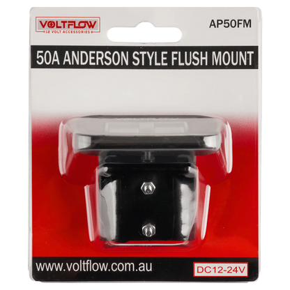 VoltFlow Flush Mount with 12V Anderson Style Plug 50Amp
