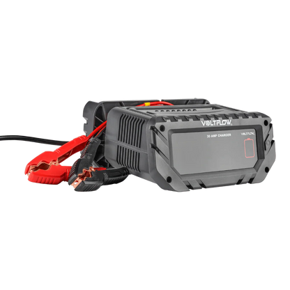 VoltFlow Fully Auto Smart Battery Charger 30Amp 6/12/24V
