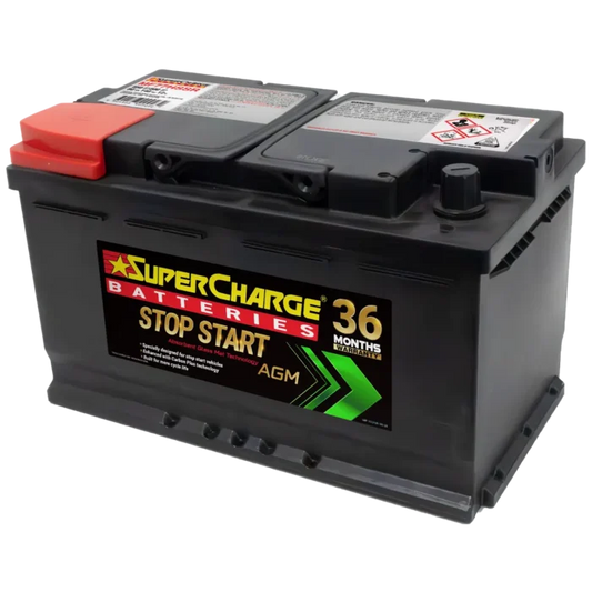 MF77HSSR Supercharge Stop-Start AGM N77H
