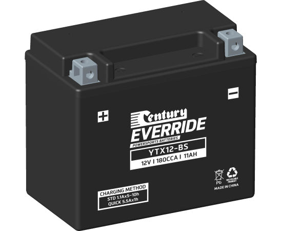 YTX12-BS Century Motorcycle Battery