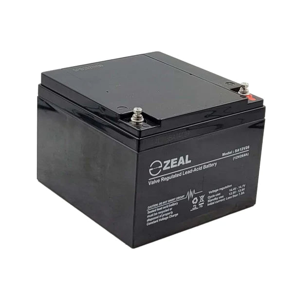 SA12V26 Zeal 12V 26Ah AGM Cycling Battery