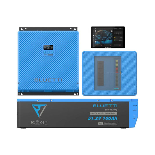 BLUETTI 1 x RV5, 1 x Epad, 1 x Epanel, 1 x B4810