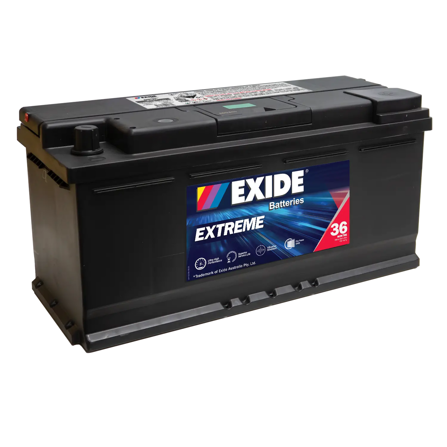 XDIN100L Exide Automotive Battery