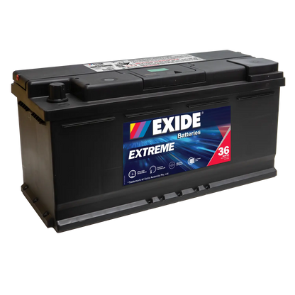 XDIN100L Exide Automotive Battery