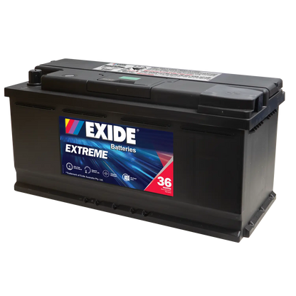 XDIN100L Exide Automotive Battery